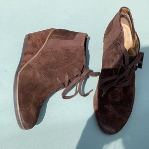 Franco Sarto Armelle Womens Brown Suede